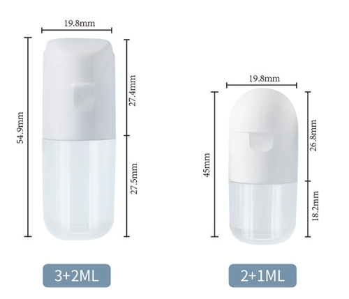 double moudle disposable vials essence liquid vials 05